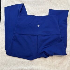 Lululemon Athletica Blue High-Waist Leggings